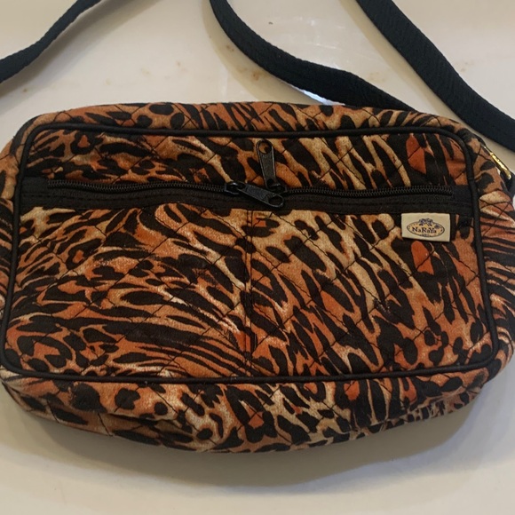Naraya Handbags - NaRaYa Thai Animal Print Crossbody Bag